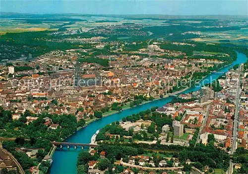 AK / Ansichtskarte Ulm Donau Fliegeraufnahme Kat. Ulm