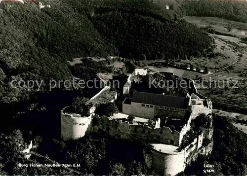 AK / Ansichtskarte Neuffen Burg Hohenneuffen Fliegeraufnahme Kat. Neuffen