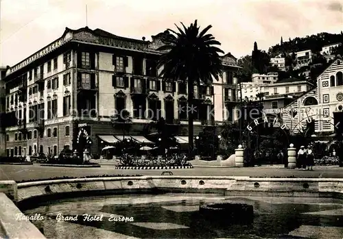 AK / Ansichtskarte Rapallo Liguria Grand Hotel Europa Kat. Rapallo