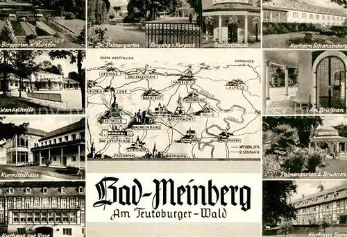 AK / Ansichtskarte Bad Meinberg Kurort und Umgebung Teutoburger Wald Kat. Horn Bad Meinberg
