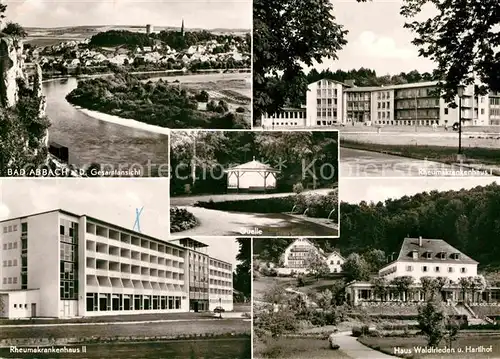 AK / Ansichtskarte Bad Abbach Donau Rheumakrankenhaus Quelle Haus Waldfrieden Hartlhof