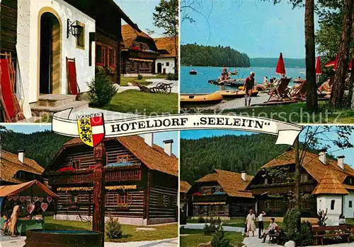 AK / Ansichtskarte Faak am See Finkenstein Hoteldorf Seeleiten Kat. Finkenstein am Faaker See