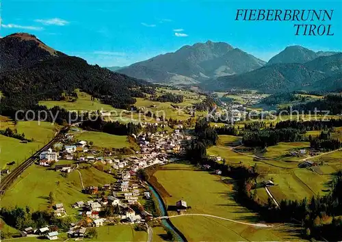 AK / Ansichtskarte Fieberbrunn Tirol Bahnhof Griessen Pass Spielberghorn Kat. Fieberbrunn