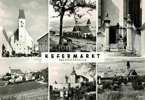 AK / Ansichtskarte Kefermarkt Kirche Burg Portal Teilansicht  Kat. Kefermarkt