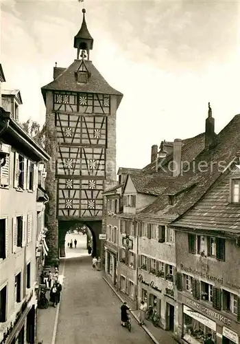 AK / Ansichtskarte Konstanz Bodensee Schnetztor mit Hus Haus Kat. Konstanz