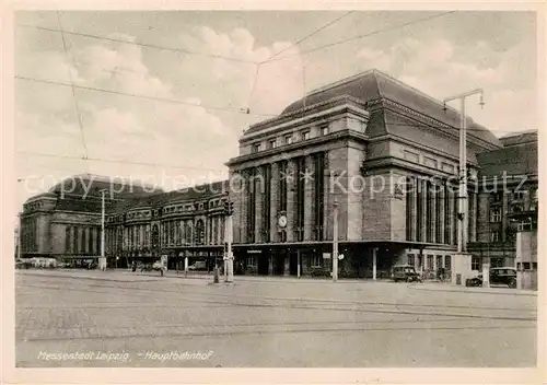 AK / Ansichtskarte Leipzig Hauptbahnhof Kat. Leipzig