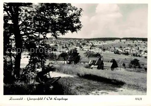 AK / Ansichtskarte Zinnwald Georgenfeld Teilansicht  Kat. Altenberg