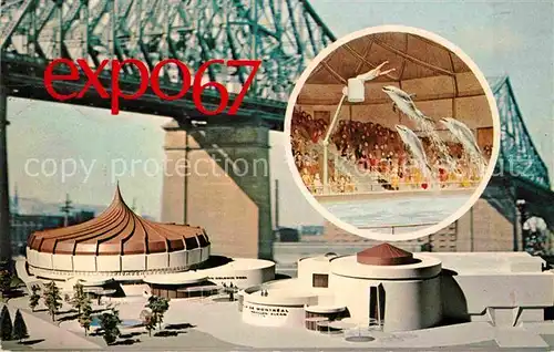 AK / Ansichtskarte Exposition Universelle Internationale Montreal 1967 Pavillon Alcan Cirque Marin 