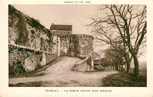 AK / Ansichtskarte Vezelay La Porte Neuve XII siecle Kat. Vezelay