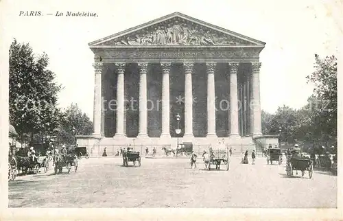 AK / Ansichtskarte Paris Eglise Sainte Marie Madeleine Kat. Paris