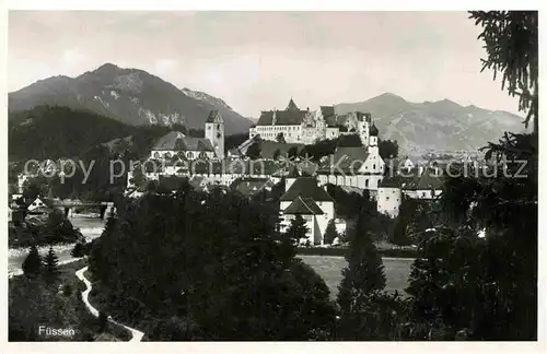 AK / Ansichtskarte Fuessen Allgaeu Schloss Kat. Fuessen