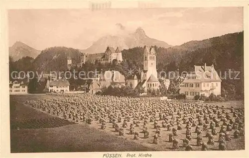 AK / Ansichtskarte Fuessen Allgaeu Protestantische Kirche Kat. Fuessen