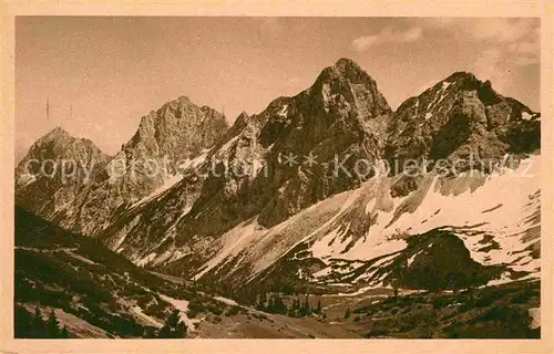 AK / Ansichtskarte Fuessen Allgaeu Reintal Gernspitze Koellespitze Gimpel  Kat. Fuessen