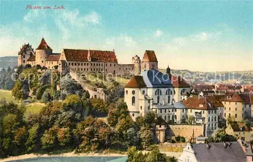 AK / Ansichtskarte Fuessen Allgaeu Hohes Schloss Kat. Fuessen