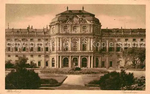 AK / Ansichtskarte Wuerzburg Residenz Kat. Wuerzburg