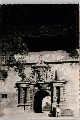 AK / Ansichtskarte Wuerzburg Portal Festung Kat. Wuerzburg