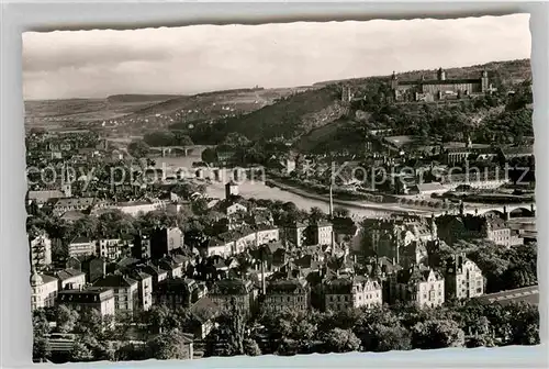 AK / Ansichtskarte Wuerzburg Panorama Kat. Wuerzburg