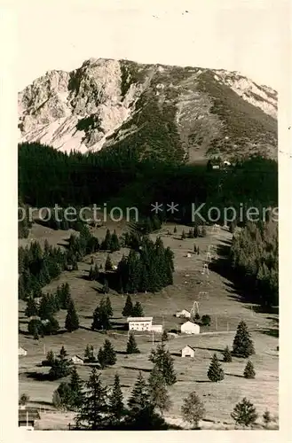 AK / Ansichtskarte Oberjoch Sesselbahn Kat. Bad Hindelang