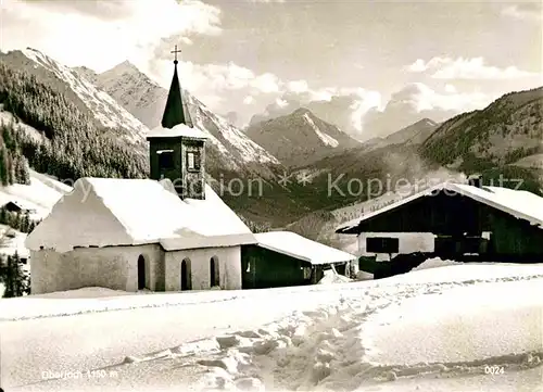 AK / Ansichtskarte Oberjoch Kirche Kat. Bad Hindelang