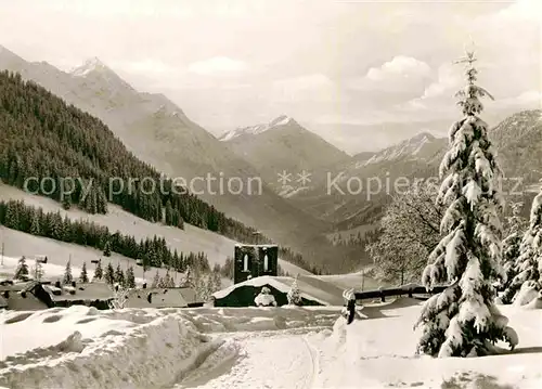 AK / Ansichtskarte Oberjoch Kirche Kat. Bad Hindelang