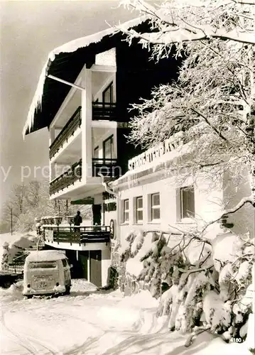 AK / Ansichtskarte Oberjoch Hotel Lanig Kat. Bad Hindelang