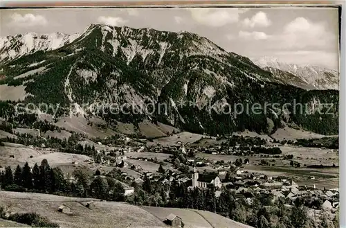 AK / Ansichtskarte Bad Oberdorf Teilansicht  Kat. Bad Hindelang