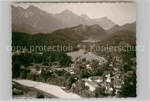 AK / Ansichtskarte Fuessen Allgaeu Teilansicht  Kat. Fuessen