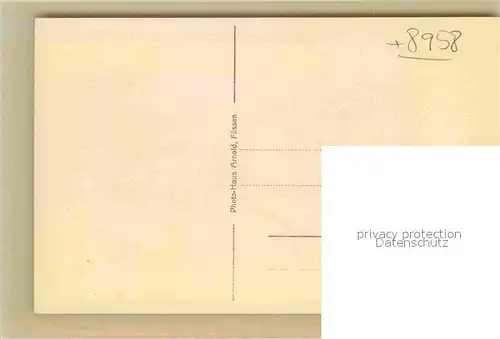 AK / Ansichtskarte Fuessen Allgaeu Teilansicht  Kat. Fuessen