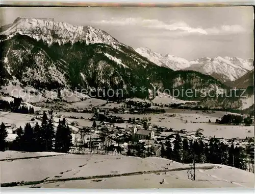 AK / Ansichtskarte Bad Oberdorf Panorama  Kat. Bad Hindelang