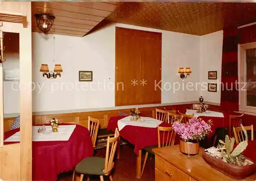 AK / Ansichtskarte Hindelang Hotel Schimmel Gaststube Kat. Bad Hindelang