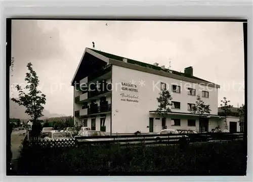 AK / Ansichtskarte Fuessen Allgaeu Sailer s Kurhaus Hotel Kat. Fuessen