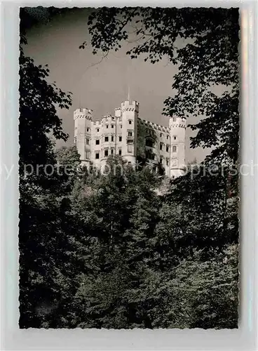 AK / Ansichtskarte Schwangau Schloss Hohenschwngau Kat. Schwangau