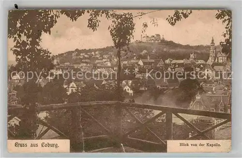 AK / Ansichtskarte Coburg Blick von der Kapelle Kat. Coburg