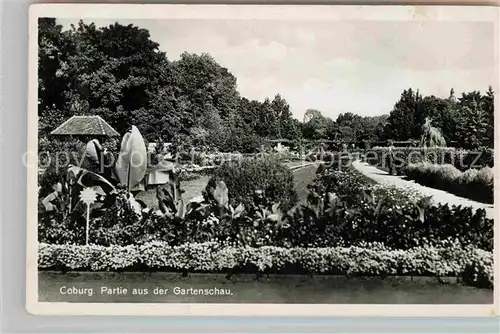 AK / Ansichtskarte Coburg Partie aus der Gartenschau Kat. Coburg