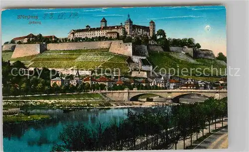 AK / Ansichtskarte Wuerzburg Festung Kat. Wuerzburg