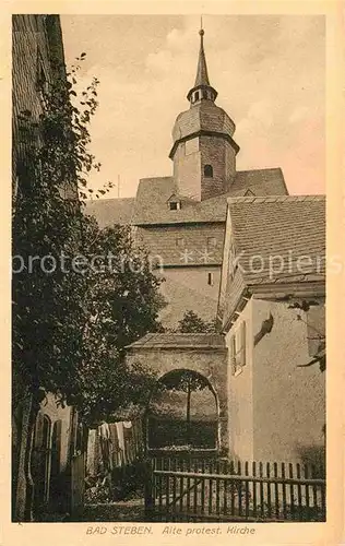 AK / Ansichtskarte Bad Steben Alte protestantische Kirche Kat. Bad Steben