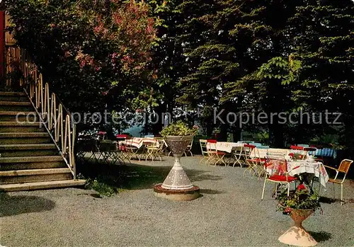 AK / Ansichtskarte Bad Steben Cafe Gaststaette Schoene Aussicht Kat. Bad Steben