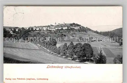 AK / Ansichtskarte Lichtenberg Oberfranken Panorama Kat. Lichtenberg