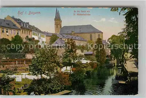 AK / Ansichtskarte Hof Saale Michaeliskirche  Kat. Hof