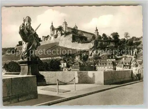 AK / Ansichtskarte Wuerzburg Festung Marienberg Sankt Kilian Kat. Wuerzburg