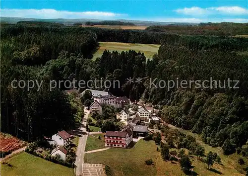 AK / Ansichtskarte Marienthal Westerwald Fliegeraufnahme Haus Elisabeth Kat. Seelbach bei Hamm (Sieg)