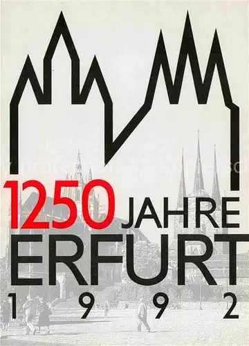 AK / Ansichtskarte Erfurt 1250 Jahre  Kat. Erfurt