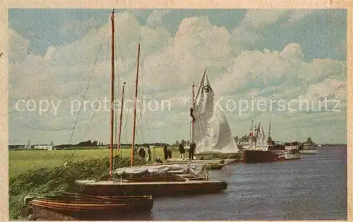 AK / Ansichtskarte Segelboote  Kat. Schiffe