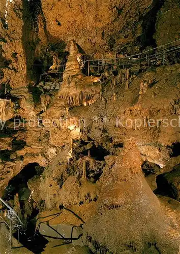 AK / Ansichtskarte Hoehlen Caves Grottes Teufelshoehle Riesensaal Stalagmiten  Kat. Berge