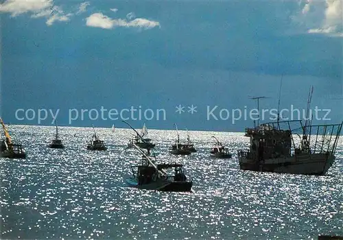 AK / Ansichtskarte Motorboote Barcos da Ponta do Mucuripe Fortaleza Brasil Kat. Schiffe