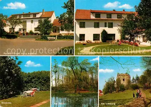 AK / Ansichtskarte Bad Holzhausen Luebbecke Pension Haus Annelle am Wiehengebirge  Kat. Preussisch Oldendorf