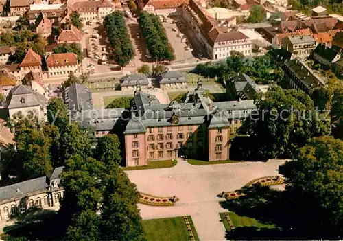 AK / Ansichtskarte Schwetzingen Schloss Schlossgarten Fliegeraufnahme Kat. Schwetzingen