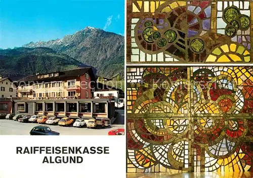 AK / Ansichtskarte Algund Merano Raiffeisenkasse Kat. Italien