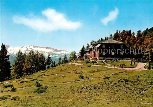 AK / Ansichtskarte Tauplitz Hollhaus mit Dachsteinmassiv  Kat. Tauplitz