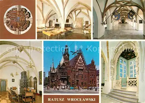 AK / Ansichtskarte Wroclaw Rathaus Kat. Wroclaw Breslau